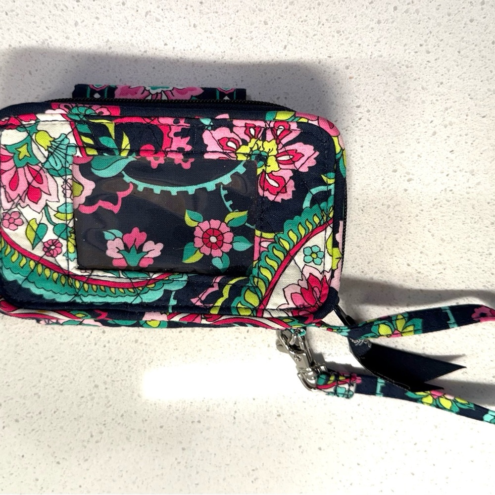 Floral Wristlet Wallet